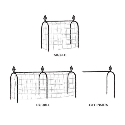 bean growing frame with string