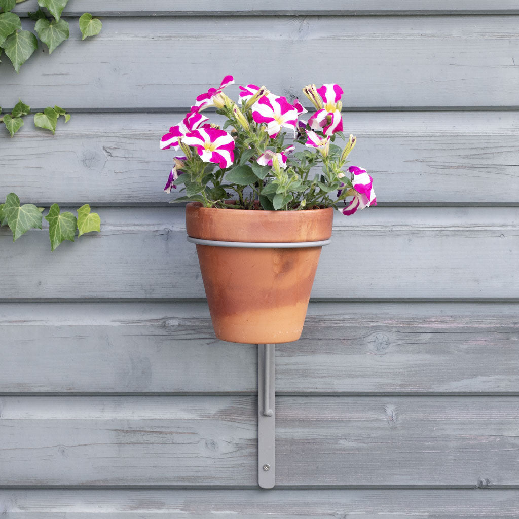 metal plant pot holder for wall Elegance Wall Mount Pot Holder