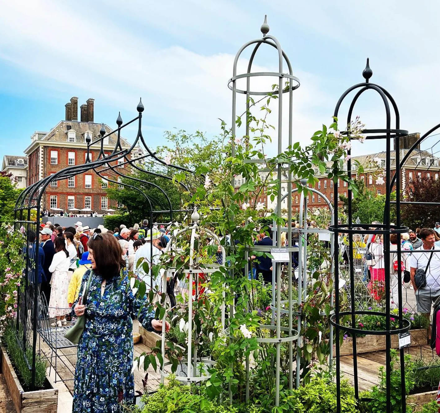 garden obesliska at Chelsea flower show