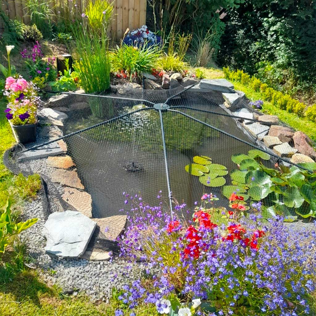 clear net for fish pond Universal Pond Cover
