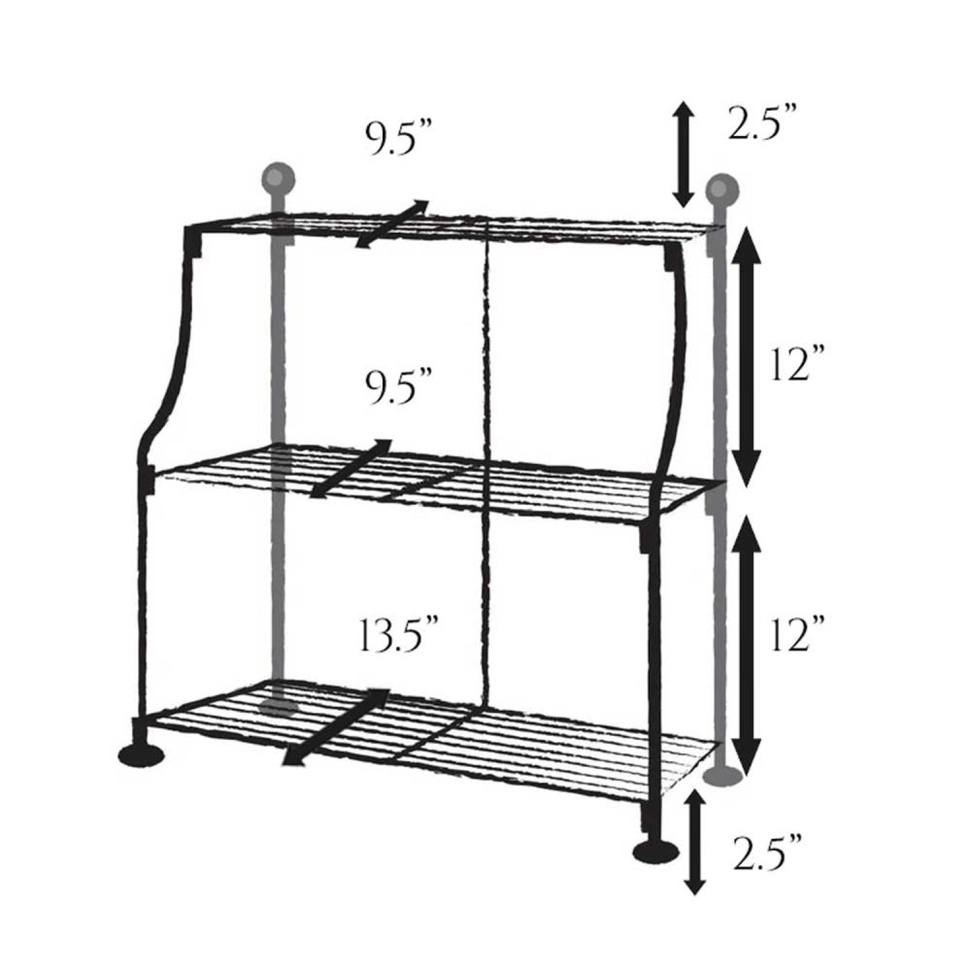 Elegance Tiered Plant Stand