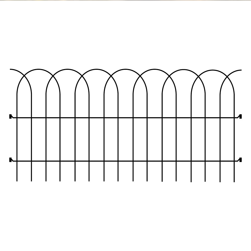 Round Lawn Border Edging - 3 Pack