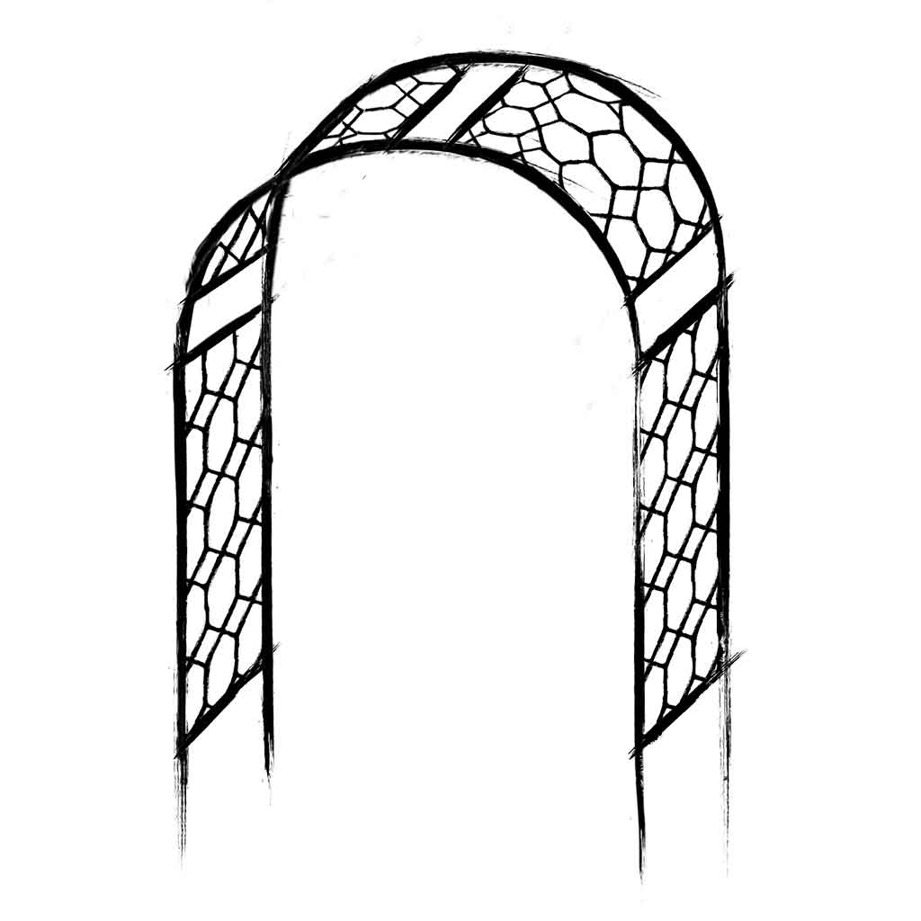 Round Garden Arch | Garden Arches | Agriframes USA