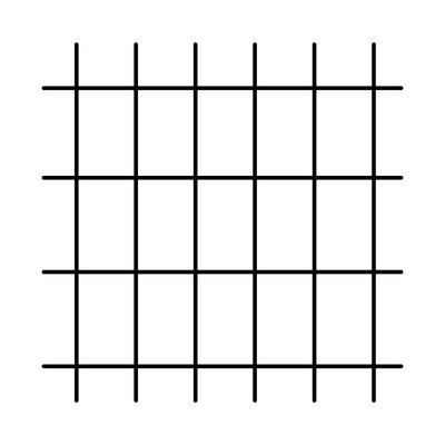 square trellis line drawing